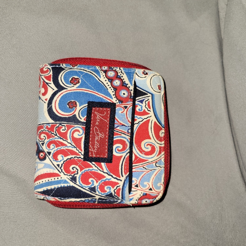 Vera Bradley Seaside Anchor Wallet